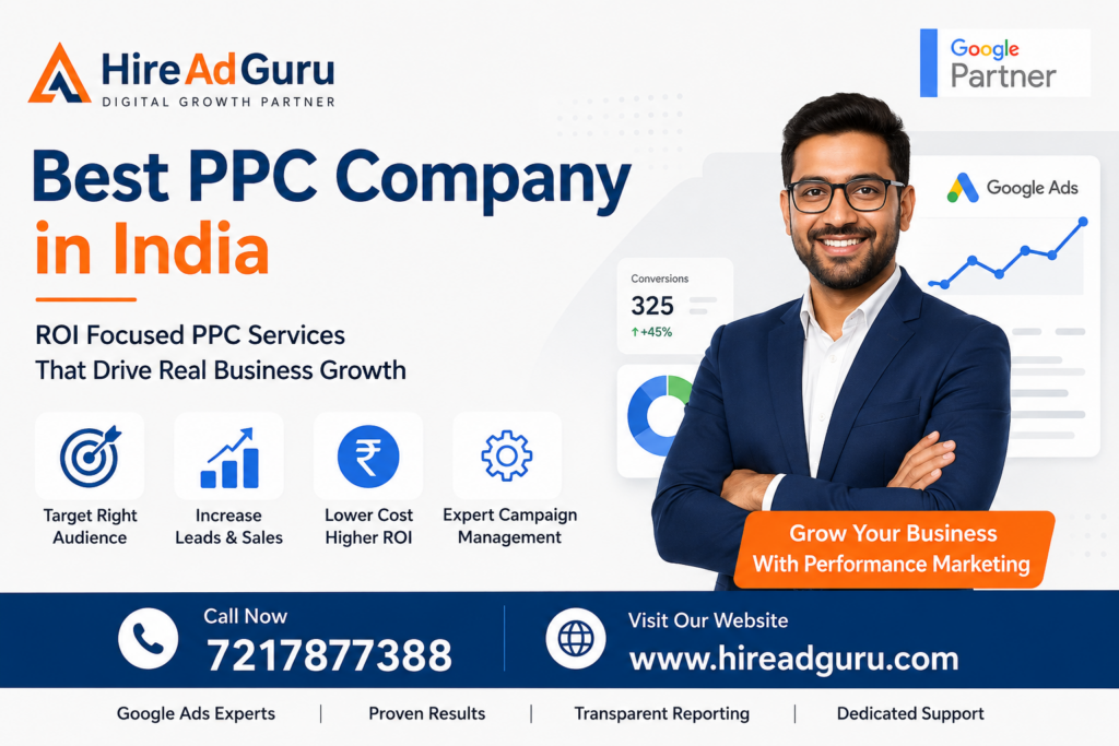Best PPC Company in India | HireAdGuru